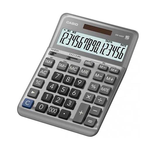 Casio Dm-1600F 16 Hane Masa Üstü Hesap Makinesi(Casıo Dm-1600F)