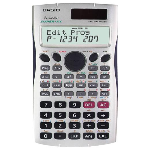 Casio Fx-3650P Iı Bilimsel Fonksiyonlu Hesap Makinesi(Casıo Fx-3650P Iı)