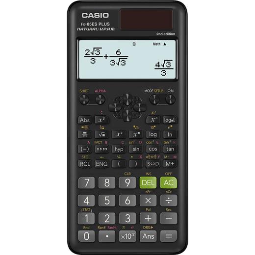 Casio Fx-85Es Plus 2. Versiyon Bilimsel Fonksiyonlu Hesap Makinesi(Casıo Fx-85Es Plus)