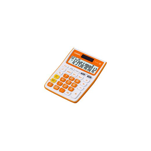 Casio Mj-12Vc-Rg İşlem Kontrollü 12 Hane Turuncu Masa Üstü Hesap Makinesi(Casıo Mj-12Vc-Rg)