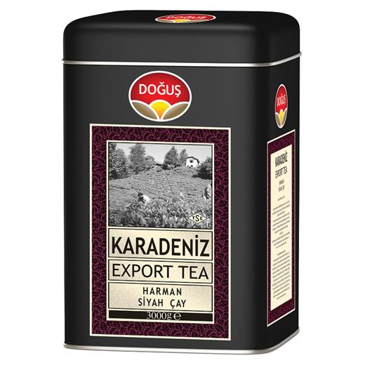 Doğuş Export Karadeniz 3000 Gr Teneke Çay(Doğuş Karadeniz 3000Gr)