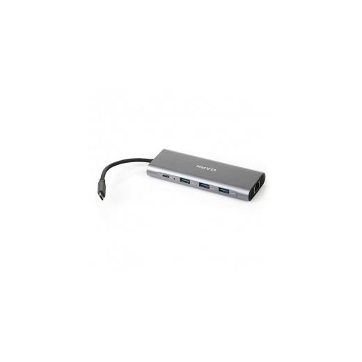 Dark Usb 3.1 Type C 9 İn 1 Ethernet - Hdmı - Tf Sd Kart Okuyucu - Usb 3.0 - Kulaklık  Çevirici Hub(Kablo Ç Dk-Ac-U31X36)