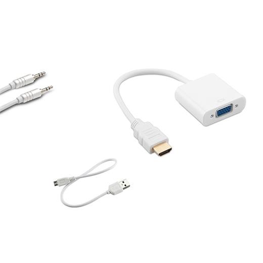 S-Link Sl-Hvs13 Hdmı Erkek To Vga Dişi + Audio Micro Usb Çevirici(Kablo Ç S-Link Sl-Hvs13)