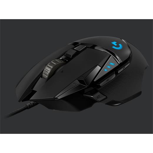 Logitech 910-005471 G502 Hero High Performance Wired Gaming Oyuncu Mouse 16.000 Dpı Rgb Optik (Mou Lg 910-005471)