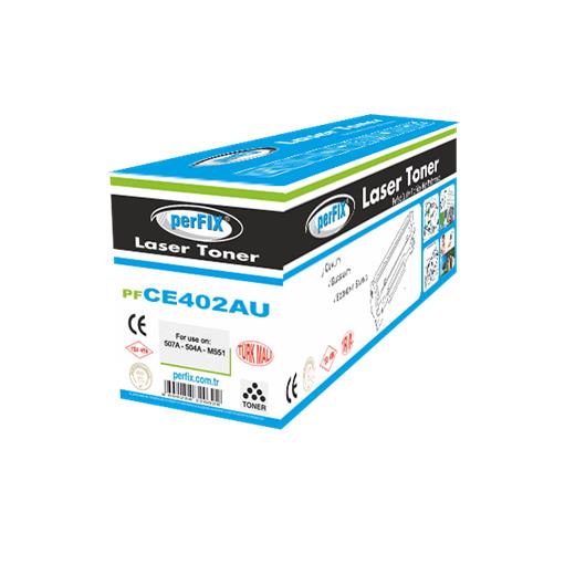 Perfıx Hp Ce402Au-Ce252A Sarı Üniversal Muadil Toner 507A-504A(Mtm-Hp Ce252A P)