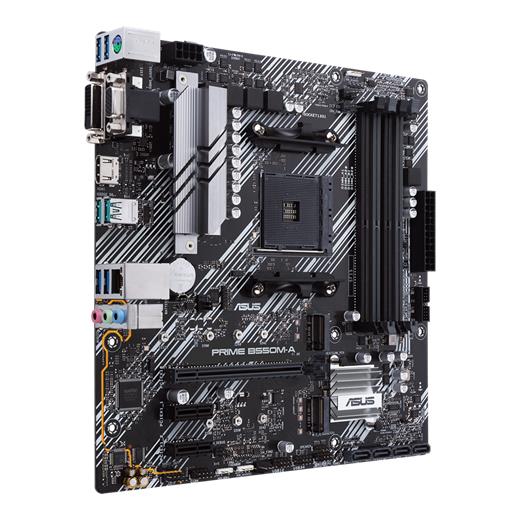 Asus Prime B550M-A-Csm Amd Am4 128Gb Ddr4 4600Mhz M2 Dvi-Vga-Hdmi Matx Anakart(Oem Brd As B550M-A-Csm)