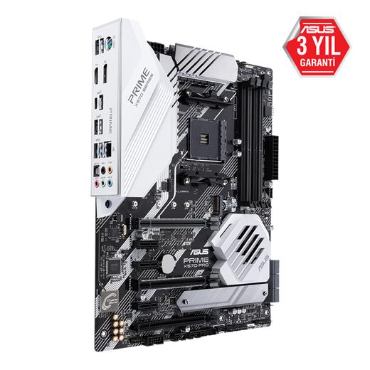 Asus Prime X570-Pro Amd Am4 128Gb Ddr4 5100Mhz M2 Dp-Hdmi Atx Anakart(Oem Brd As Prm X570-Pro)