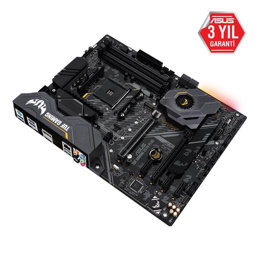 Asus Tuf Gaming X570-Plus Amd Am4 128Gb Ddr4 5100Mhz M2 Dp-Hdmi Atx Anakart(Oem Brd As Tg X570-Plus)