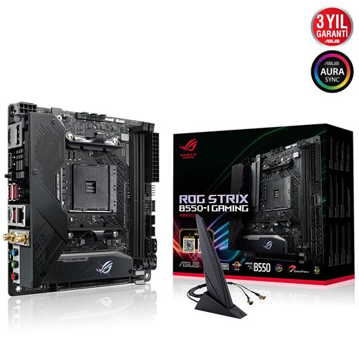 Asus Rog Strix B550-I Gaming Amd Am4 3.Nesil Ddr4 Dp Hdmı Anakart(Oem Brd Asus Rs B550I)