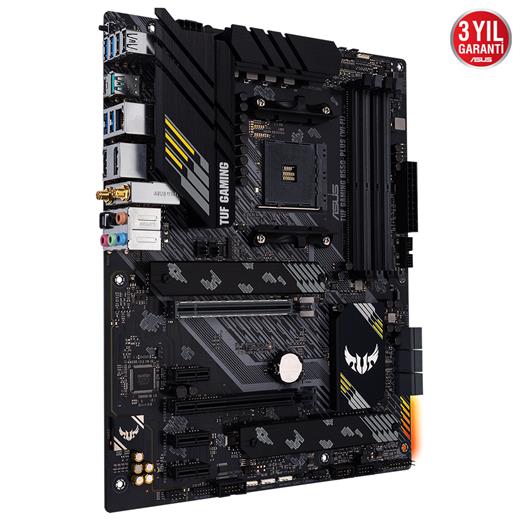 Asus Tuf Gaming B550-Plus (Wi-Fi) Amd Am4 128Gb Ddr4 4600Mhz M2 Dp-Hdmı Anakart(Oem Brd Asus Tgb550Pw)