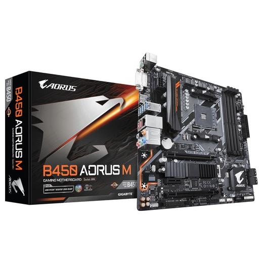 Gigabyte B450 Aorus M Amd B450 Ddr4 Matx Anakart(Oem Brd Giga B450 Aorusm)