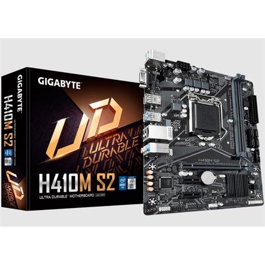 Gigabyte H410M S2 Intel 10.Nesil Ddr4 Vga Matx Anakart(Oem Brd Giga H410M S2)