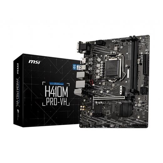Msi H410M Pro-Vh Soket 1200 Ddr4 2933 Vga Hdmı M.2 Usb 3.2 Matx Anakart(Oem Brd Msı H410M Pro-Vh)