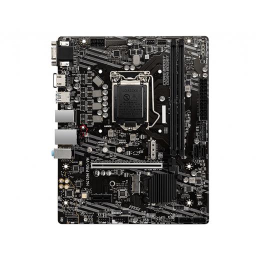 Msi H410M Pro-Vh Soket 1200 Ddr4 2933 Vga Hdmı M.2 Usb 3.2 Matx Anakart(Oem Brd Msı H410M Pro-Vh)