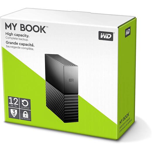 Wd 12Tb My Book Wdbbgb0120Hbk 3.5