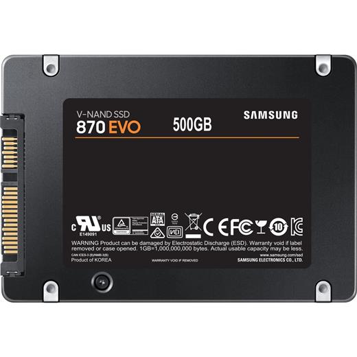 Samsung 500Gb 870 Evo 560Mb-530Mb-S Sata 2.5