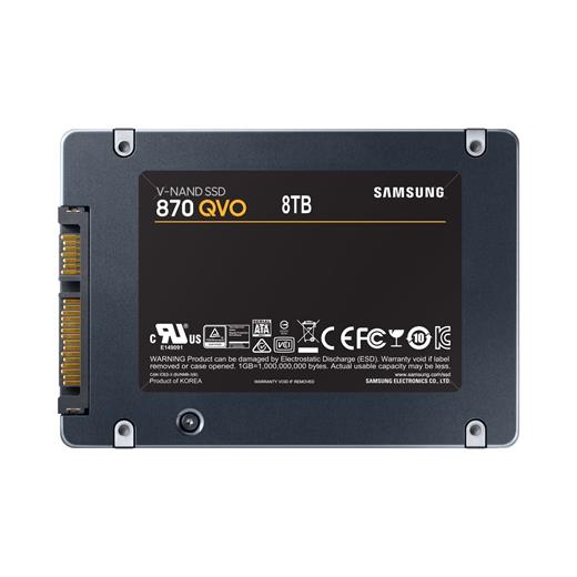 Samsung 8Tb 870 Qvo 560Mb-530Mb-S Sata 3 Ssd (Mz-77Q8T0Bw)(Oem Hdd Ssd Mz-77Q8T0Bw)