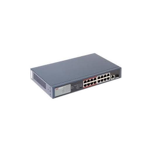 Hikvision Ds-3E0318P-E-M 16 Portlu 10-100 Fast Ethernet Switch- 16 Port Poe 130W(Oem Hub 16 Ds-3E0318P)