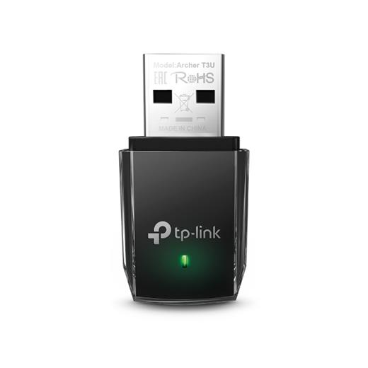 Tp-Link Archer T3U Mini 1300 Mbps Kablosuz Usb Adaptör Ac1300(Oem Wı-Fı Archer T3U)