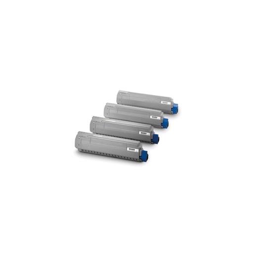 Oki C310-330-331-510-511-530-531 2Bin Sayfa Cyan Mavi Toner 44469716(Okı 44469716)
