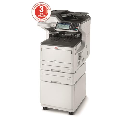 Oki Mc873Dnct A3-A4 Yazıcı-Fotokopi-Tarayıcı-Faks Renkli Çok Fonksiyonlu Lazer Yazıcı (Okıy 45850621)