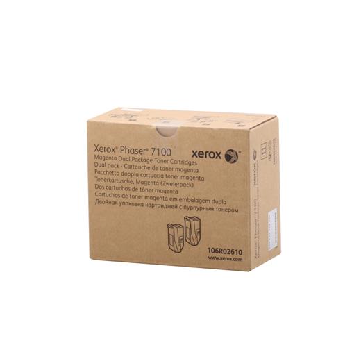 Xerox 106R02610 Phaser 7100 Yüksek Kapasiteli Magenta Kırmızı Toner 9.000 Sayfa(Xerox 106R02610)