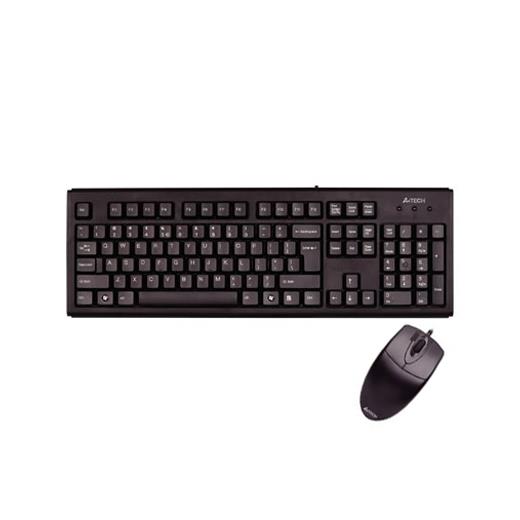 A4 Tech Km-72620D Q Siyah Klavye Mouse Set [Usb]