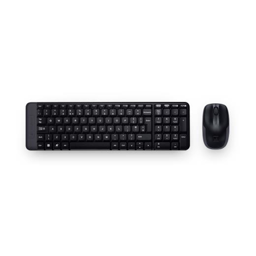 Logitech Mk220 Kablosuz Q Siyah Klavye Mouse Set [920-003163]