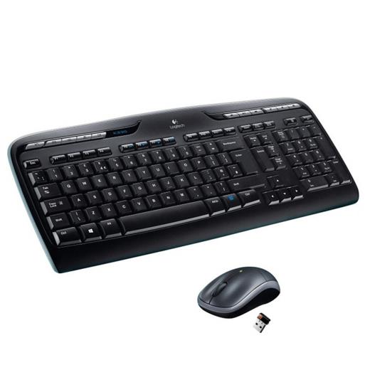 Logitech Mk330 Kablosuz Mm Q Siyah Klavye Mouse Set [920-003988]