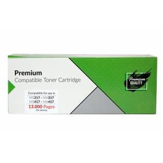 Laser Toner Lexmark(Muadil) Ms317/417 - Mx317/417 13.000 Sayfa Laser Siyah Toner