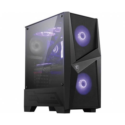 Msı Mag Forge 100M 2X Rgb Fan 1X 120Mm Fan Temperli Cam Atx Kasa