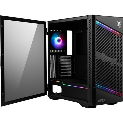 Msı Mpg Velox 100P Airflowtemperli Cam 1Xargb Fan 5X120Mm Atx Gaming Kasa