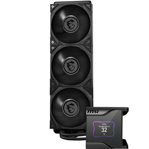 Msı Meg Corelıquıd S360 360 Mm Silent Argb Lcd Ekranlı İşlemci Sıvı Soğutucu