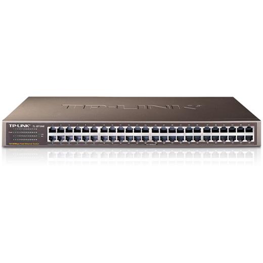 Tp-Link 48Port Tl-Sf1048 10/100Mbps Rackmount Switch(Blk)