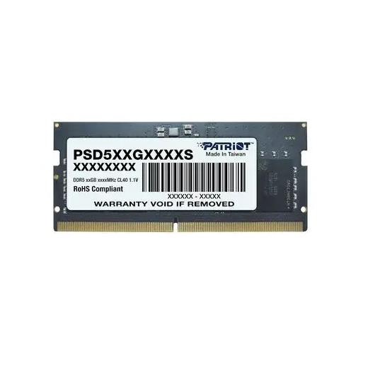 Patriot Sodimm 32Gb 4800Mhz Ddr5 Cl40 Notebook Bellek (Psd532G48002S)
