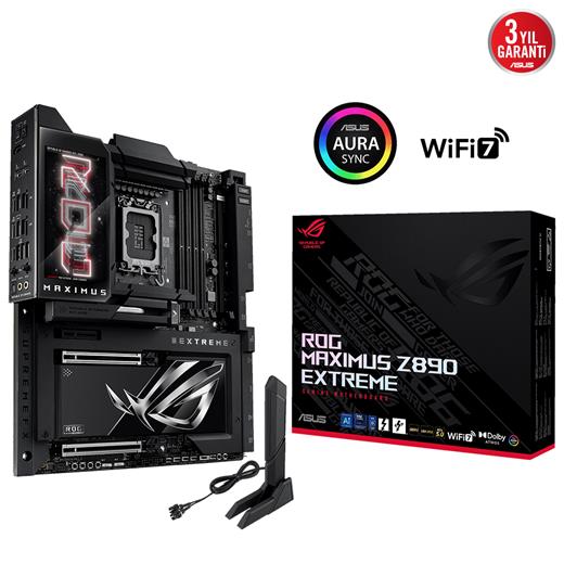 Asus Rog Maxımus Z890 Extreme 1851P Ddr5 9200 6Xm2 2Xtb5 Hdmı Wifi7 Bt 2Xlan Atx
