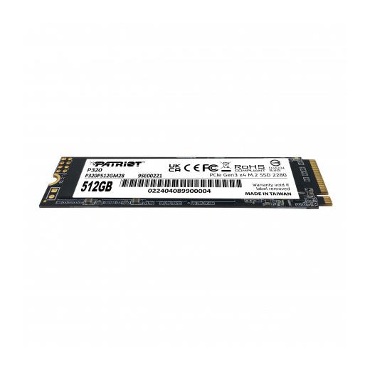 Patriot P320 512Gb 3000/2200Mb/S Nvme M2 Ssd Disk (P320P512Gm28)