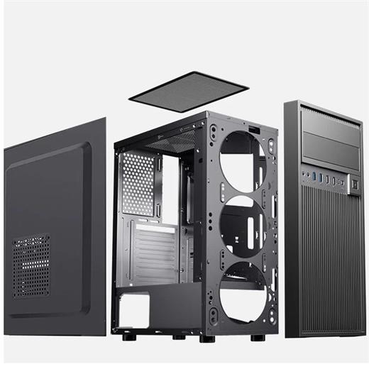 Powerboost Vk-1651 500W Usb 3.0X2+Usb 2.0X2 Full Siyah Atx Kasa 