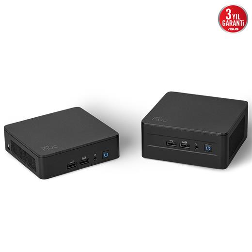 Asus Nuc13 Pro Slim Kit [İ7-1360P] Barebone (Ram Ve Hdd Yok) Ob Vga Mini Pc