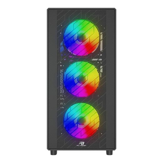 Powerboost A700B 750W 80+ Bronze Usb 3.0 Rainbow Fanlı Mesh Gaming Siyah Atxkasa