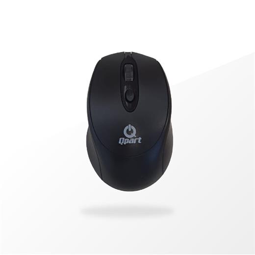 Qpart Qm-03B 1600Dpı Kablosuz Optik Siyah Mouse