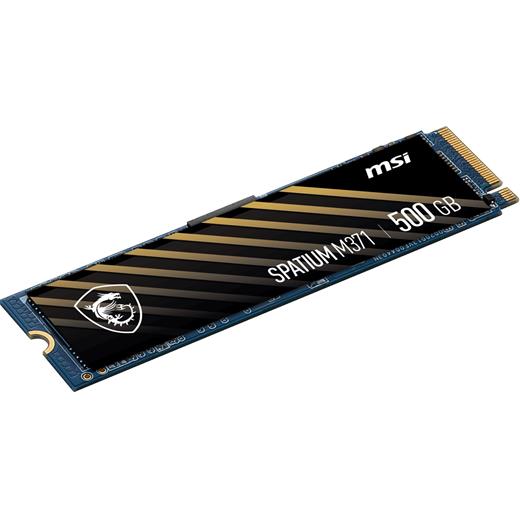 Msı 500Gb Spatıum M371 Pcıe 4.0 Nvme M.2 500Gb M2 Ssd 2200-1150/S