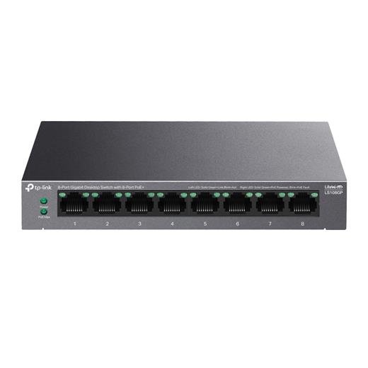 Tp-Link 8Port Ls108Gp Gigabit 8Xpoe Desktop Switch