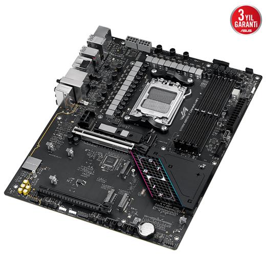 Asus Rog Strıx B850-F Gamıng Wıfı Am5 Ddr5 8000 4Xm2 Hdmı Dp Bt Wıfı7 Rgb Atx