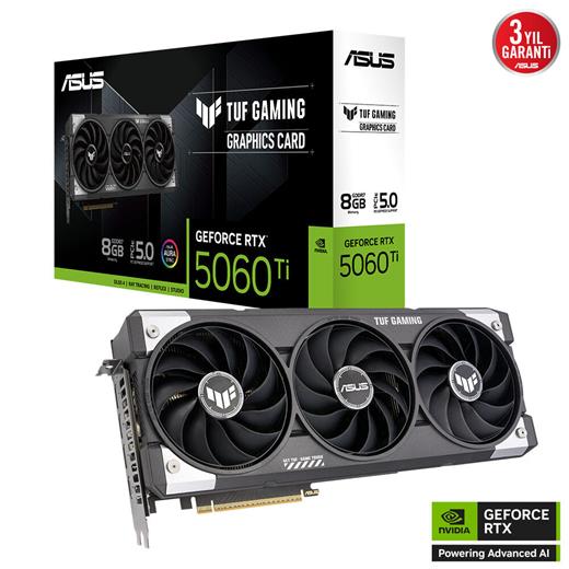 Asus 8Gb Prıme-Rtx5060Tı-O8G Gddr7 128Bit Hdmı 3Xdp Dlss3