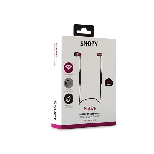 Snopy Sn-Bt175 Mobil Telefon Uyumlu Manyetik Kontrollü Bluetooth Kulaklık(005.Snopy Sn-Bt175)