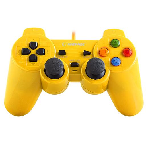 Snopy Rampage Sg-R602 Ps3-Pc Sarı Usb 1.8M Joypad(006.Jp Sg-R602 Sarı)
