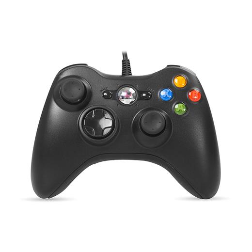 Snopy Rampage Sg-R360 Siyah Xbox-360 Ve Usb Pc Destekli 2,20M Kablolu Oyunkolu Joypad(006.Snopy Rampage Sg-R36)