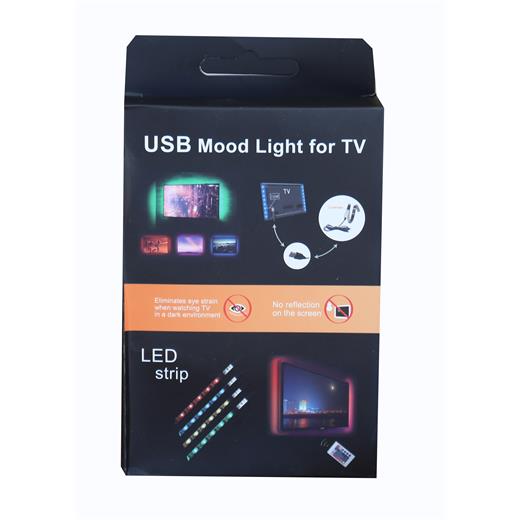 Class Tv Arkası Led 21 Usb 1Mt Rgb El Kontrol(100.Class Tv Arkası 21)