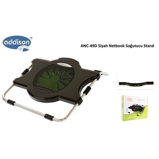 Addison Anc-49D Notebook Soğutucu Stand Siyah(100.F Ad Anc-49D Siyah)